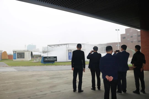 贝克洛系统门窗迎接中国建筑金属结构协会领导莅临考察指导