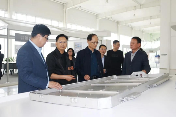 贝克洛系统门窗迎接中国建筑金属结构协会领导莅临考察指导
