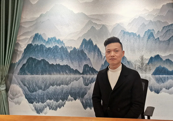 米兰壁纸·墙布·窗帘经销商范军：铸至臻品质 建百年米兰