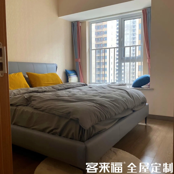 客来福全屋定制：97m²北欧极简全屋定制，在时光中窥见幸福