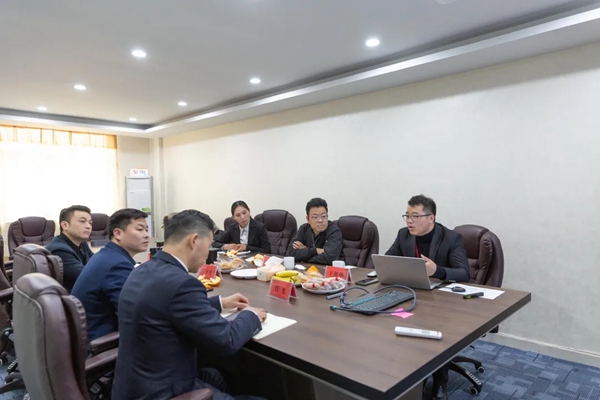 客来福全屋定制欢迎河南迪赛筑家实业莅临考察