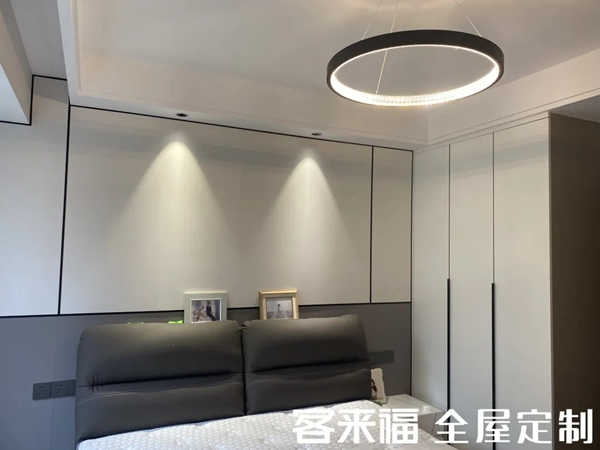 客来福全屋定制:115m²三房两厅全屋定制,在闹中取静