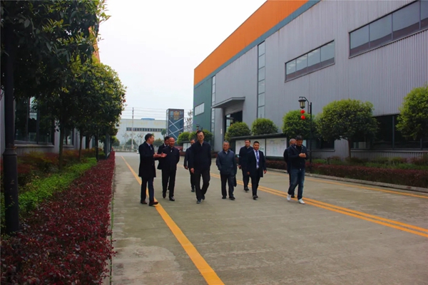 美萨门窗:省知识产权服务促进中心杨早林副主任一行莅临考察
