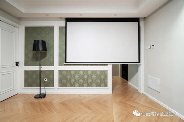 佰丽爱家全屋定制：60㎡简美风1居室，空间小却层次分明！