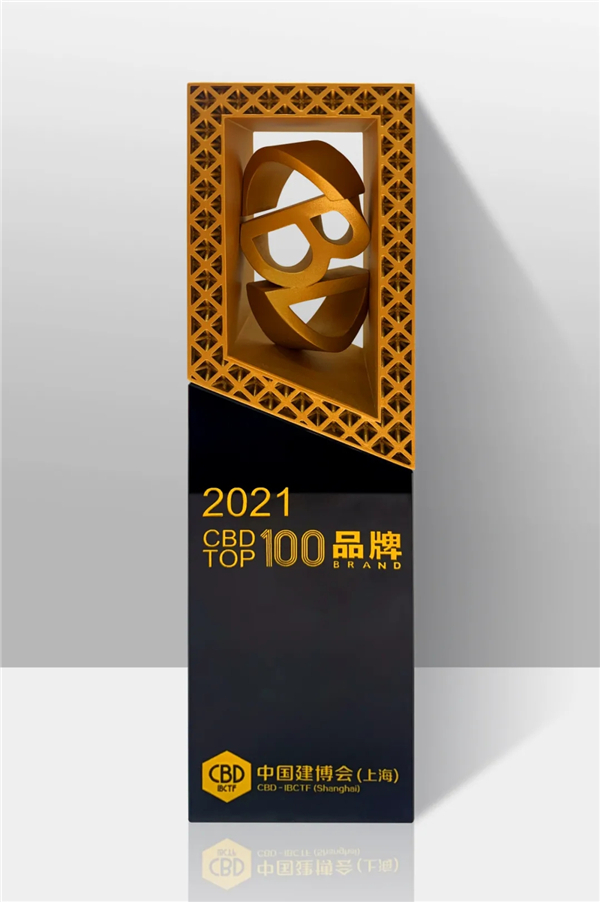 百利玛门窗丨获“中国建博会（上海）TOP100品牌”