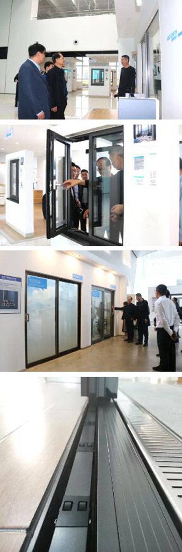 贝克洛系统门窗迎接中国建筑金属结构协会领导莅临考察指导