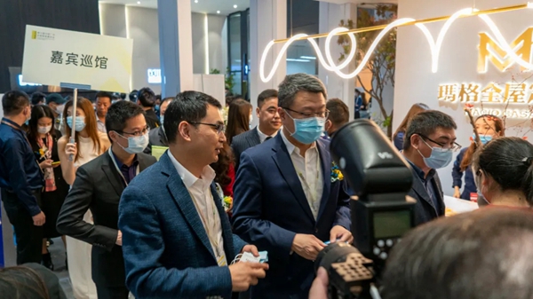 玛格全屋定制亮相广州定制家居展，流量爆棚引围观！