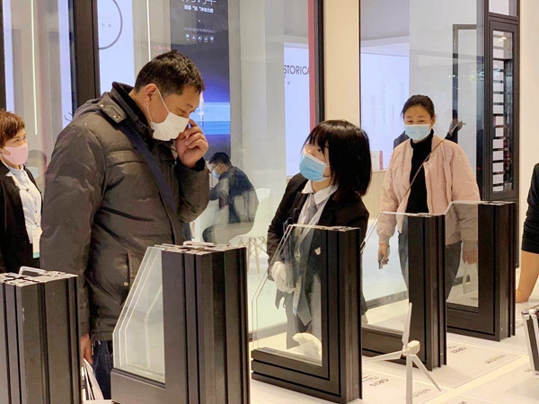 2021中国建博会（上海）|先越系统门窗黄小青：出品大玻璃门窗，升级配套服务