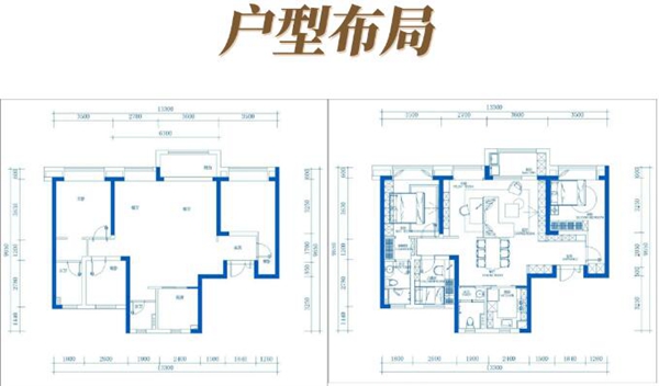 玛格全屋定制：102㎡简约三居室，最佳“蓝+白”搭配！