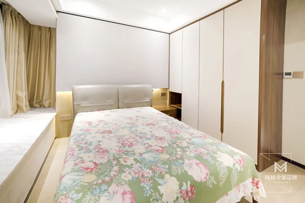 玛格全屋定制：150㎡学区房装成极简风