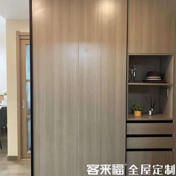 客来福全屋定制：97m²北欧极简全屋定制，在时光中窥见幸福