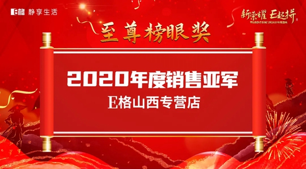 E格静音系统门窗2020年度盛典圆满落幕