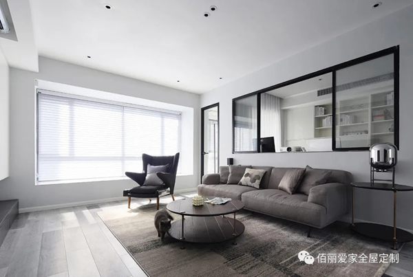 佰丽爱家全屋定制：126㎡现代轻奢风