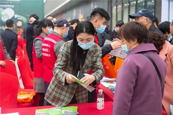 客来福全屋定制总裁魏金华女士受邀参加瑶海区3·15权益日活动