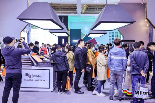 米兰壁纸·墙布·窗帘惊艳亮相第31届中国北京软装饰展会！