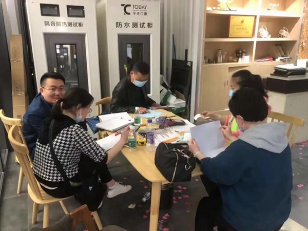 今天门窗：成都齐家家博会订单火爆，一举打响开门红！