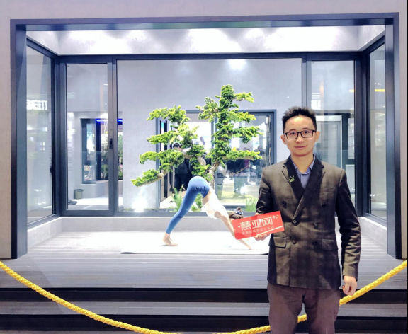 2021中国建博会（上海）|博仕门窗李海凤：展示全景阳台窗，用产品为品牌代言