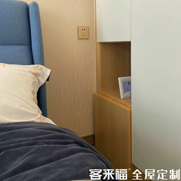 客来福全屋定制：97m²北欧极简全屋定制，在时光中窥见幸福