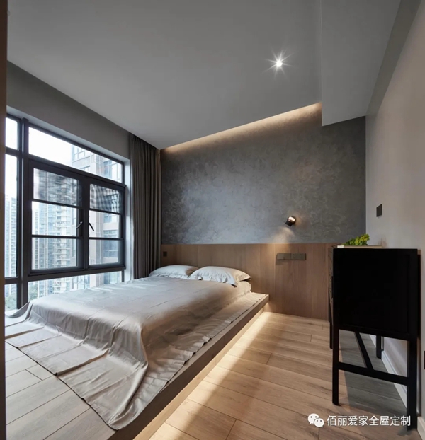 佰丽爱家全屋定制|137㎡现代风3居室，空间功能优化