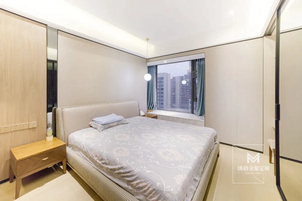 玛格全屋定制：150㎡学区房装成极简风