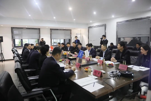 鹤壁市委常委、统战部部长刘文彪率市房地产业商会莅临科饶恩考察交流！