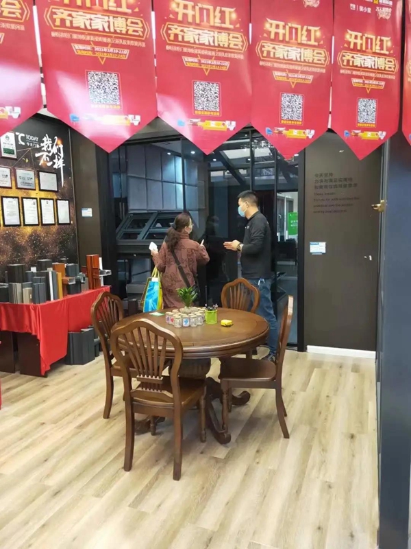 今天门窗：成都齐家家博会订单火爆，一举打响开门红！