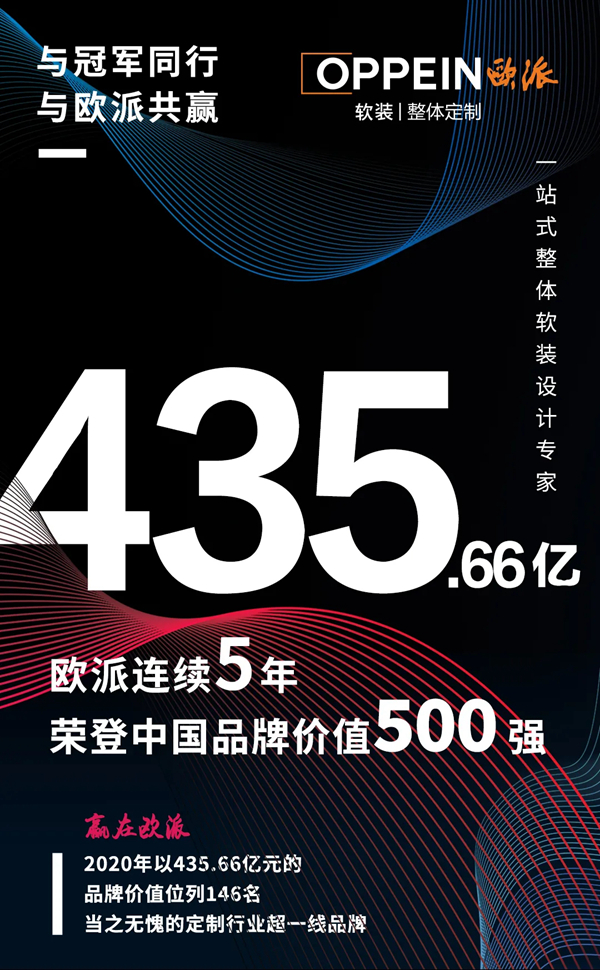 欧派高端软装赢领软装整体定制新时代