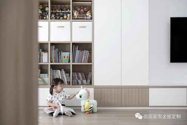 佰丽爱家全屋定制：轻松有爱的亲子家居空间，全靠这些收纳做得好