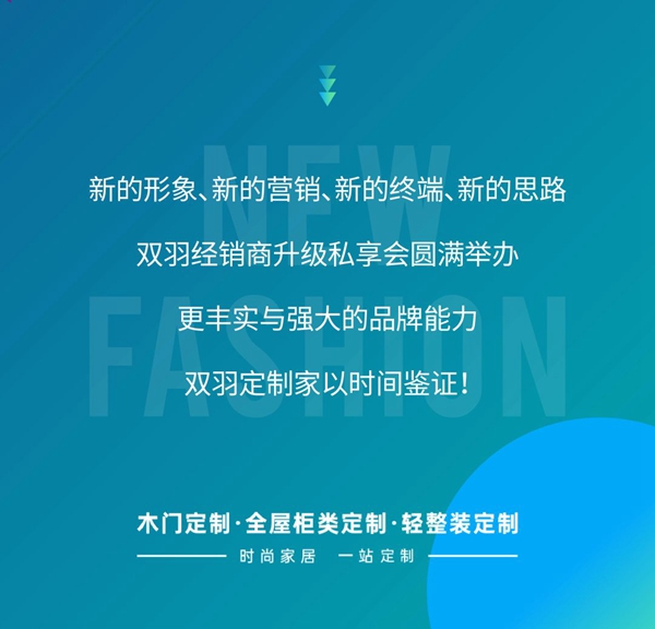 双羽定制家经销商升级私享会圆满举办！