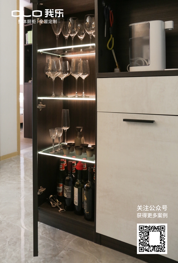 我乐整体厨柜|全屋定制:储物量惊人的90㎡全能婚房