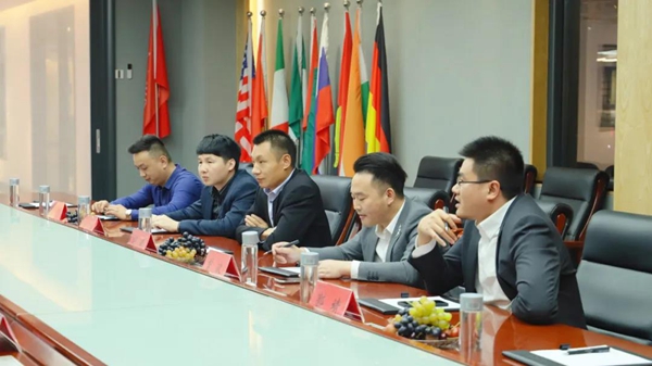 亿合门窗:居然之家河北分公司总经理刘松鑫一行到访