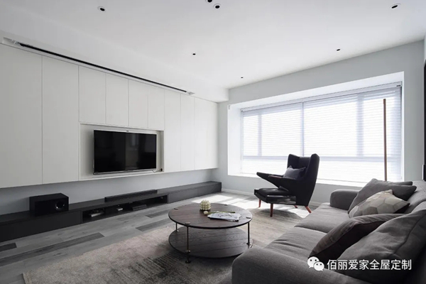 佰丽爱家全屋定制：126㎡现代轻奢风