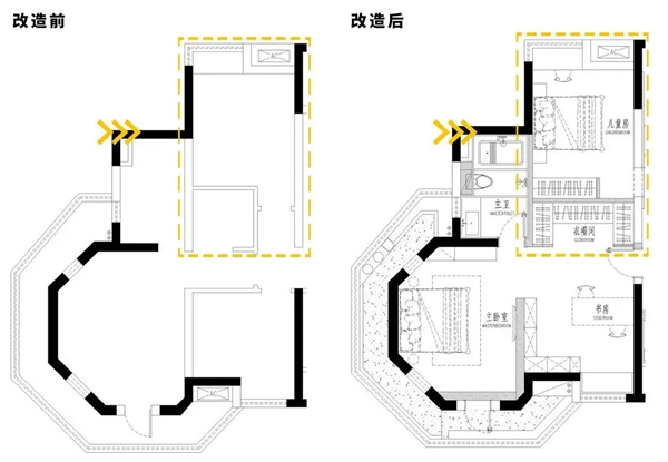 帅太全屋定制：开放式书房+步入式衣帽间绝了！