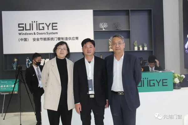 先越系统门窗亮相上海建博会！
