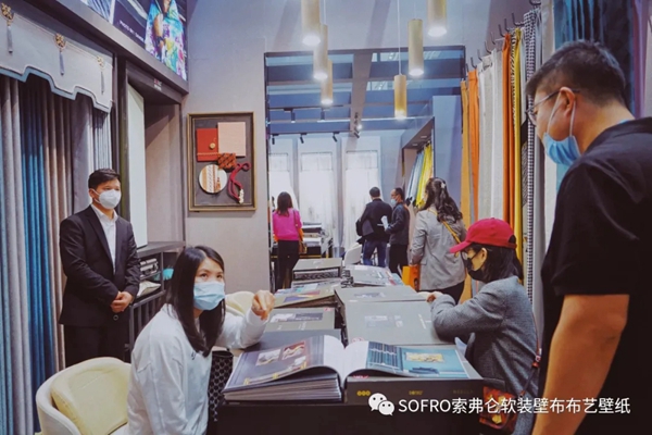 索弗仑软装继续携手并进，乘风破浪，向阳而生