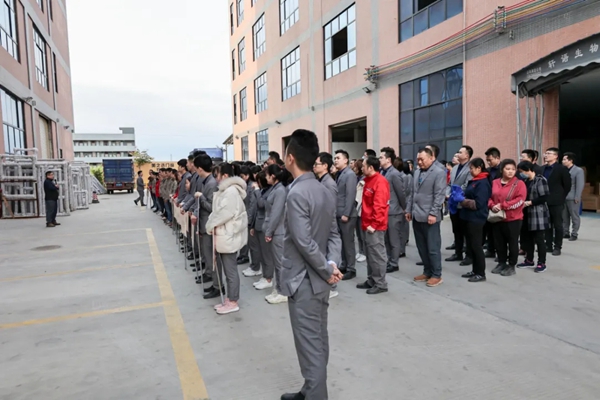 美之选门窗第一季度全厂员工大会圆满召开