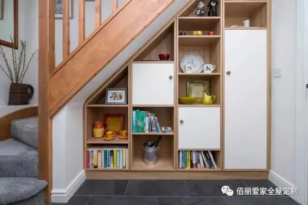 佰丽爱家全屋定制 |一梯多用，让复式楼梯不再闲置！