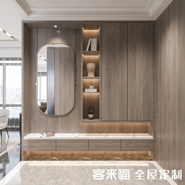 客来福全屋定制：留出1㎡，为你家的入户来个大改造！