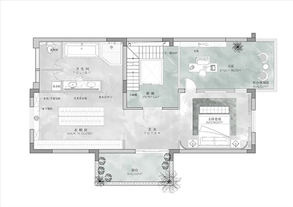 玛格全屋定制|600㎡中式庭院，回归家味