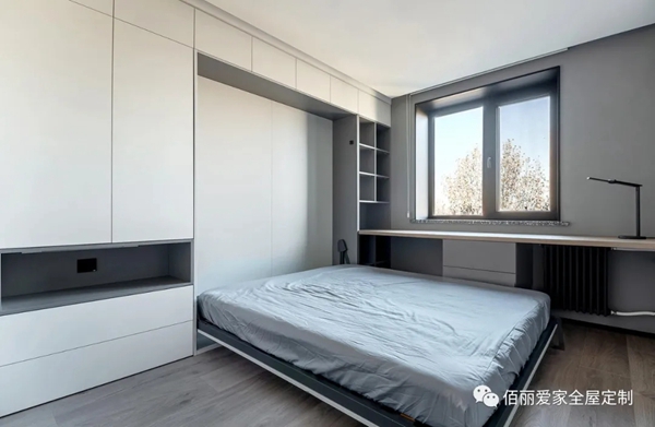 佰丽爱家全屋定制：110㎡现代简约风2居室