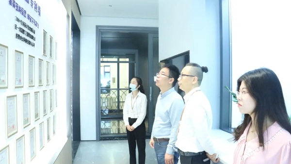 三家机构先后莅临BSPH宝思派智能家居参观考察