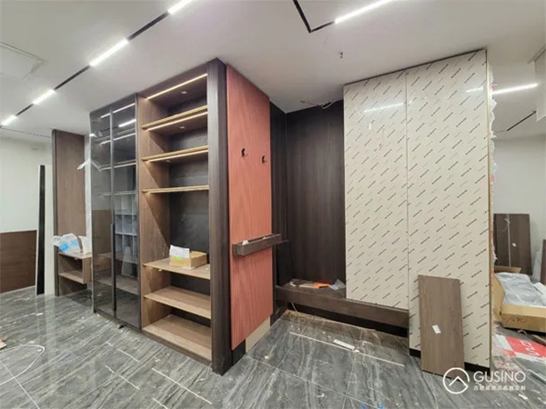 古思诺全屋定制石家庄展厅：舒适的空间色彩