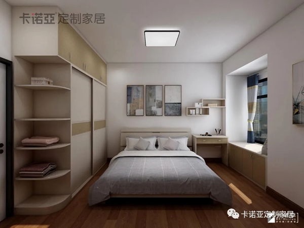 卡诺亚定制家居教你床头背景墙怎么设计