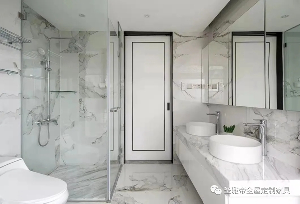  圣雅帝全屋定制家具丨建筑面积246㎡的大平层，这样设计很有格调