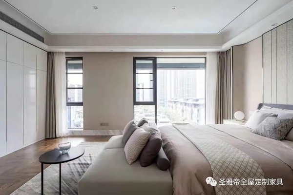  圣雅帝全屋定制家具丨建筑面积246㎡的大平层，这样设计很有格调