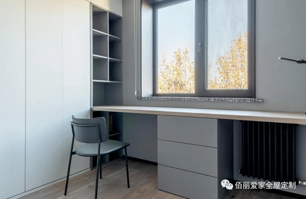 佰丽爱家全屋定制：110㎡现代简约风2居室