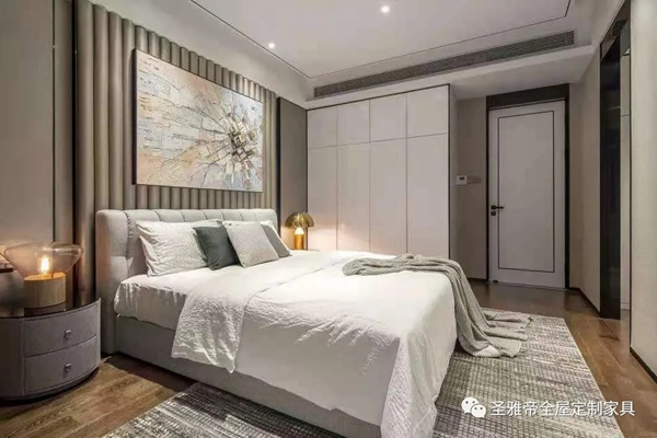  圣雅帝全屋定制家具丨建筑面积246㎡的大平层，这样设计很有格调