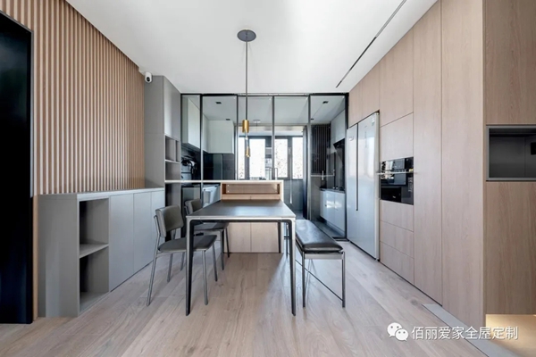 佰丽爱家全屋定制：110㎡现代简约风2居室
