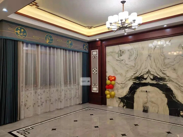  如鱼得水窗帘精品|新中式窗帘搭配