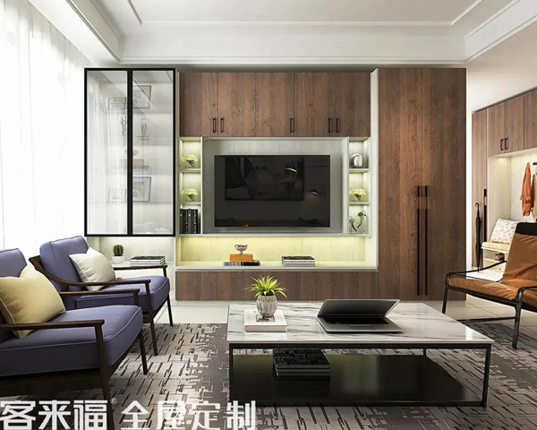 客来福全屋定制：背景墙配色，为你的装修加点灵感